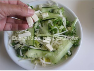 Queijo na salada copy