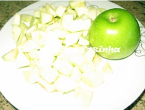 Maça verde cortada copy