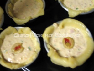 Recheio na forma copy