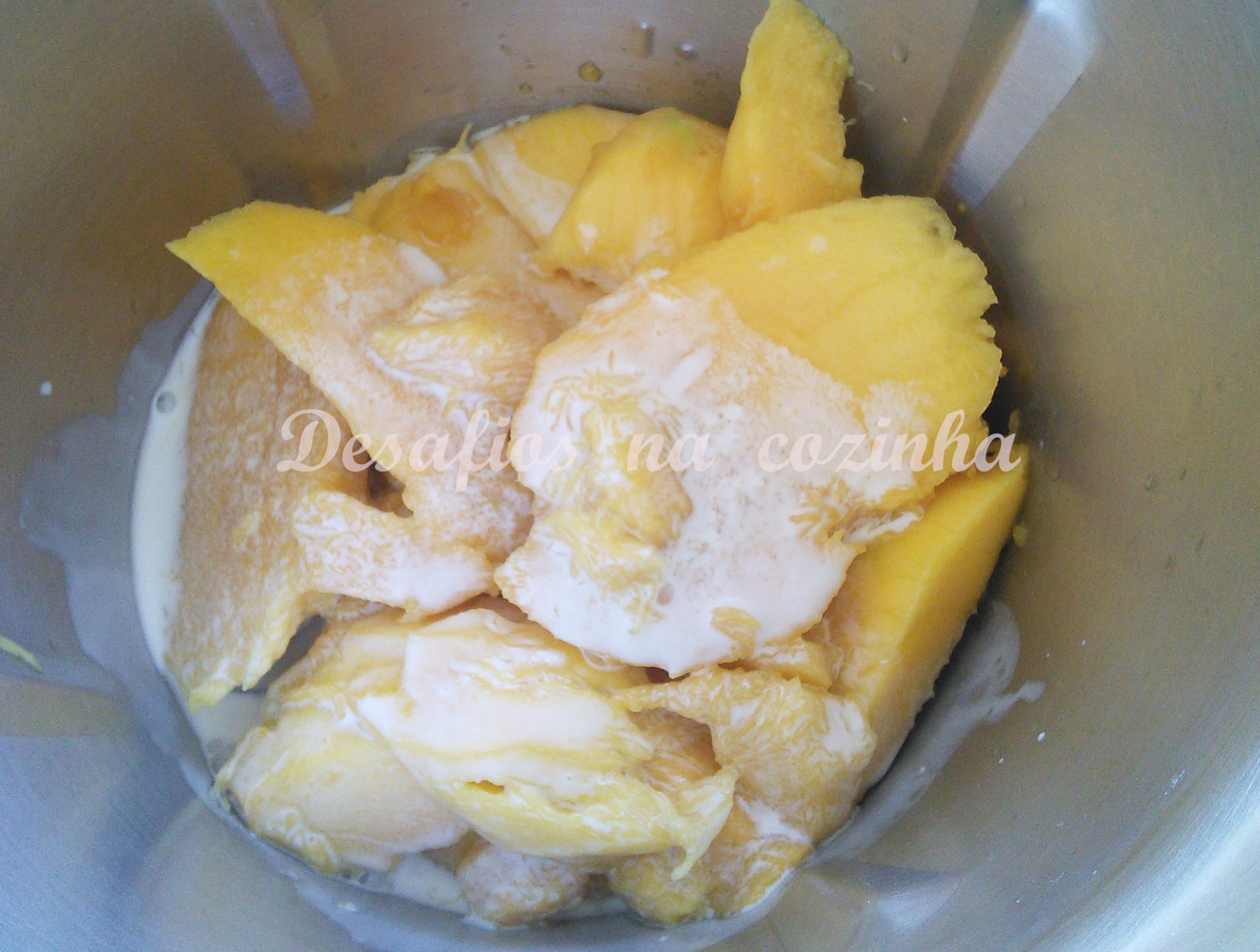 manga com leite de coco